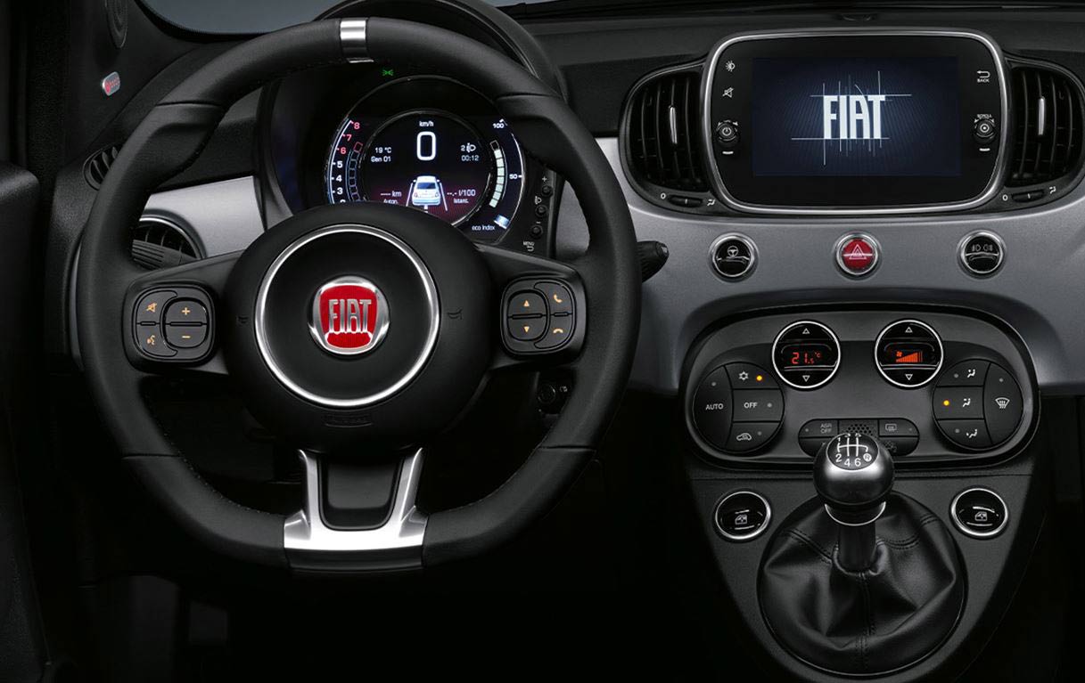 Oferta renting Fiat 500 equipamiento