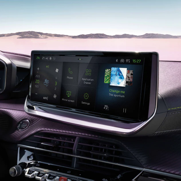 Oferta renting Peugeot 2008 Híbrido Seguridad