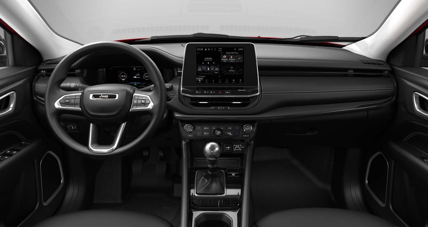 Oferta renting Jeep Compass Night Eagle interior